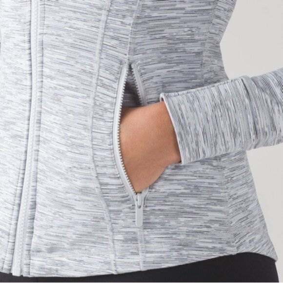 Lululemon Define Jacket Wee Are From Space Ice Grey Alpine White - Picture 5 of 13